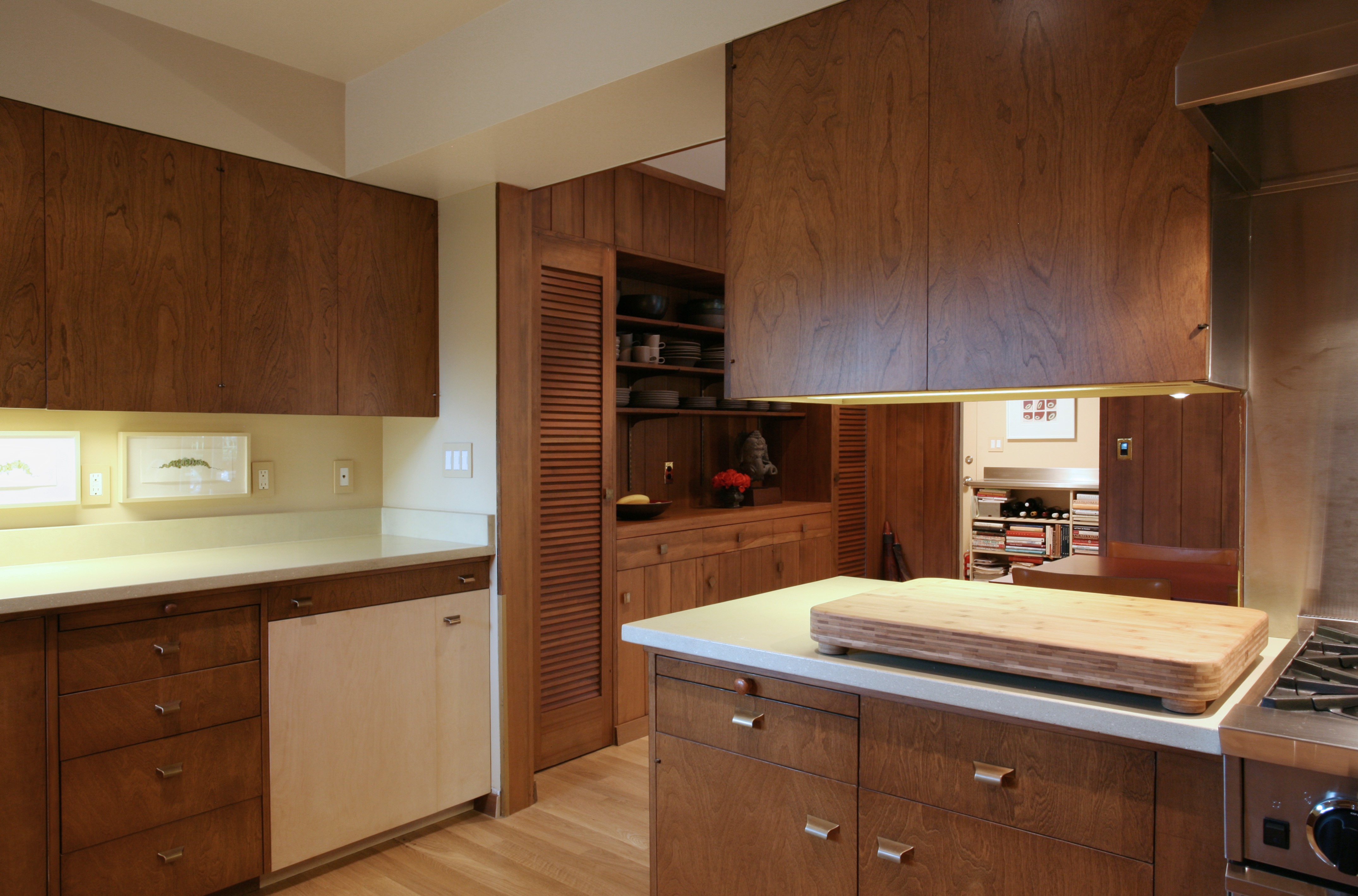 Mid Century Custom Cabinetry Custom Case Study Versatile Wood